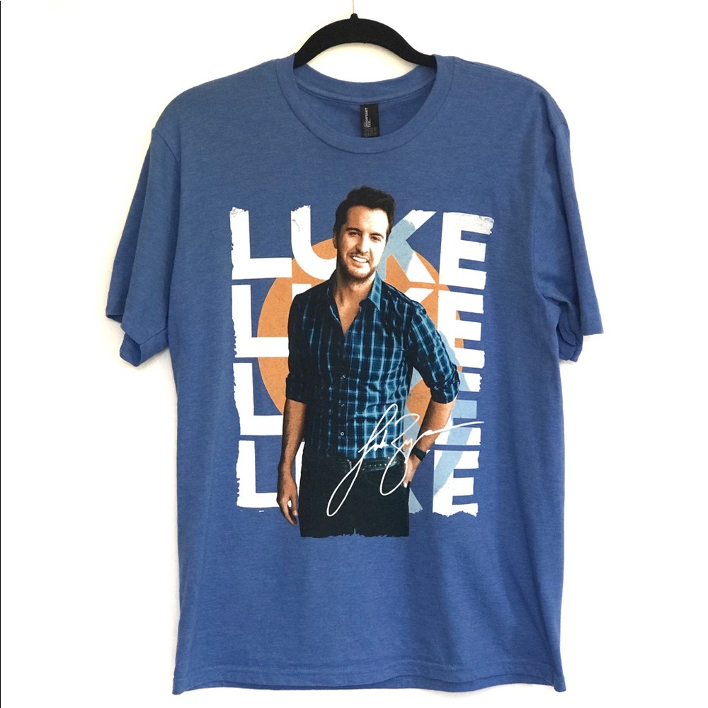 Luke Bryan Blue T-Shirt